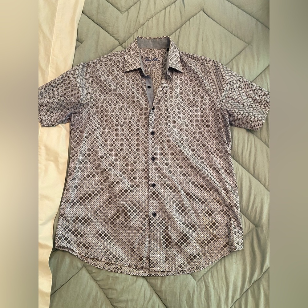 Men’s Elevated Short Sleeve Button Downs